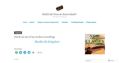 Desktop Screenshot of muhibaddeen.com